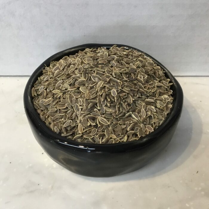 Dill Seed is a small, oval-shaped seed with a strong, distinct flavor are part of the parsley family and is commonly used as a pickling spice for vegetables.