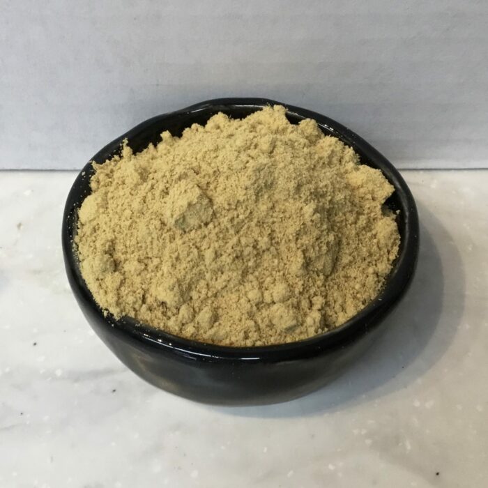 Ground ginger is a dried and powdered form of the ginger root. It has a warm and spicy flavor that can add depth to a variety of sweet and savory dishes.