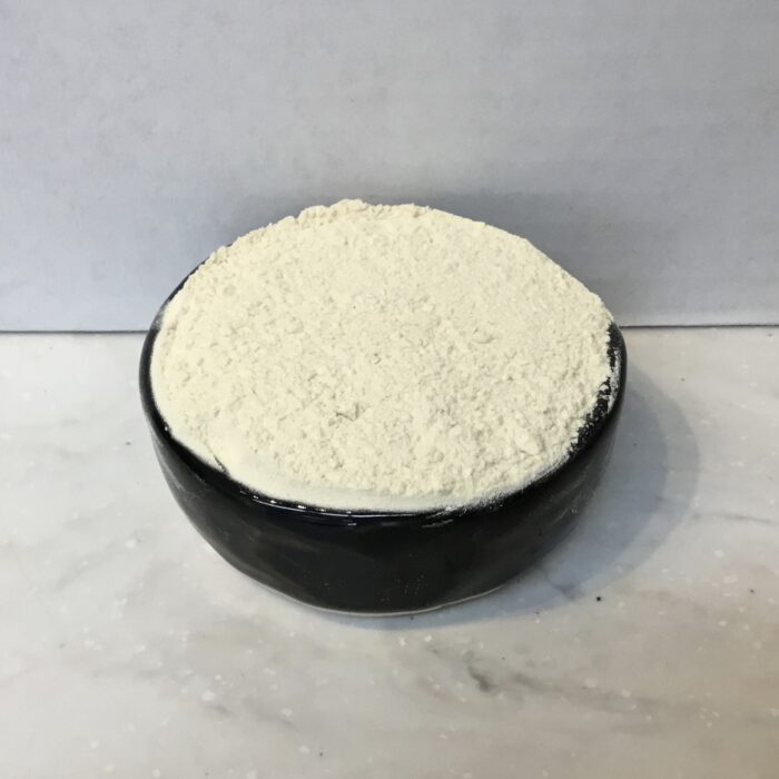 Onion powder is made by grinding dried onion into a fine powder. The result is a convenient and shelf-stable ingredient to add a punch of onion flavor.