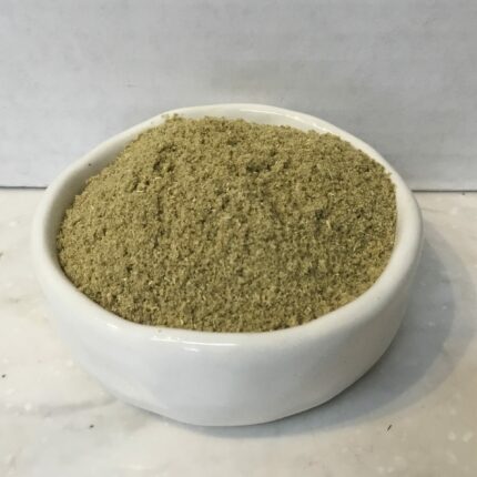 Ground fennel seeds add sweet, aromatic flavor to meats, curries, breads, sauces, and teas—ideal for Mediterranean, Indian, and spice blend recipes.