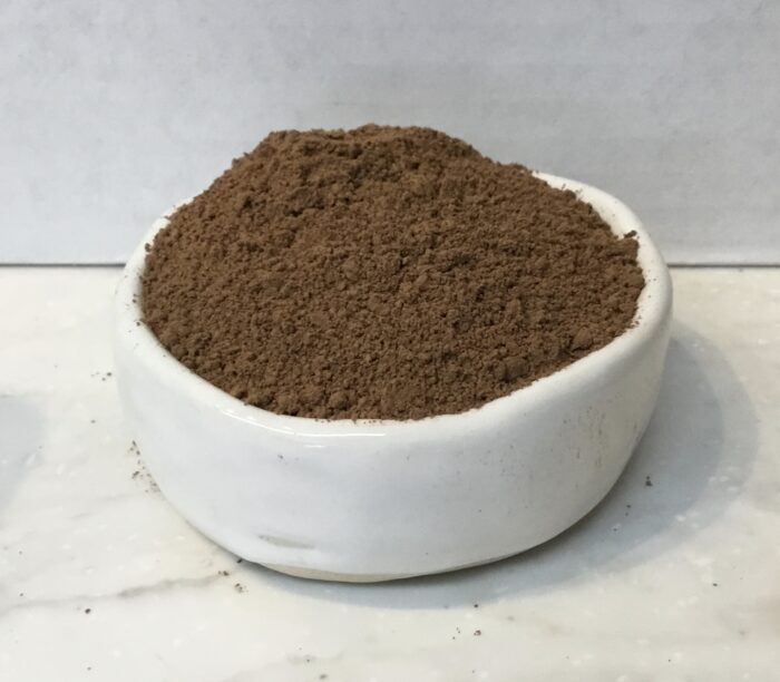Brown cocoa powder is made by grinding cocoa beans and removing the cocoa butter. Its known for its rich chocolate flavor and numerous health benefits.