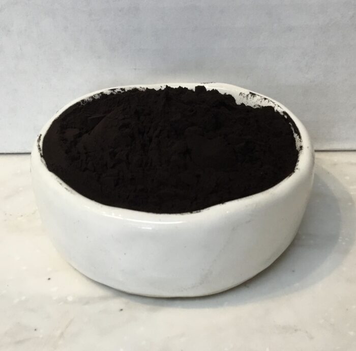 Black cocoa powder is a highly alkalized cocoa powder with an intense, dark color and a deep flavor. Recommended to use 50/50 blend with brown cocoa.
