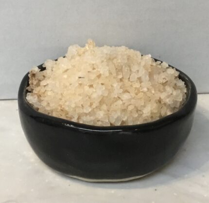 Ghost Pepper Salt brings fiery heat and bold flavor to meats, snacks, cocktails, and more—made by blending hot sauce with sea salt, then dehydrating.