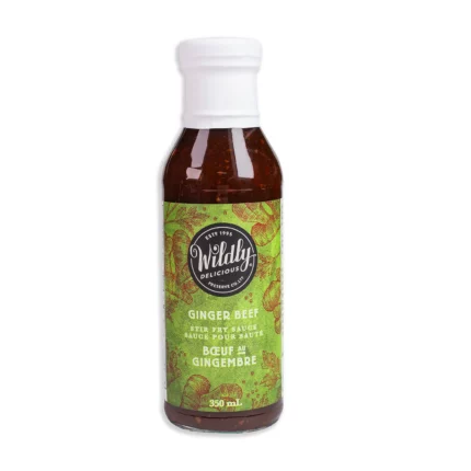 Wildly Delicious Ginger Beef Stir Fry Sauce is sweet, tangy, and packed with ginger. This stir fry sauce makes quick work of stir fry meats.