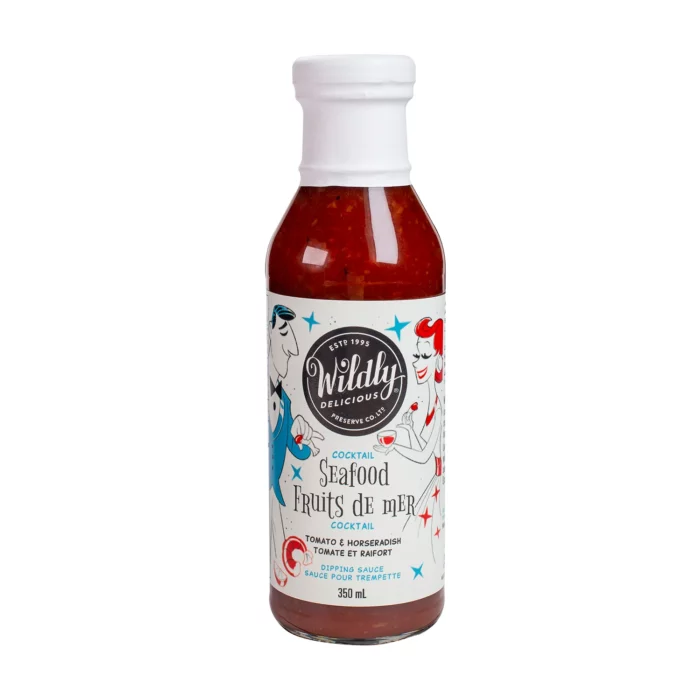 Wildly Delicious bold, tangy tomato and horseradish sauce that elevates shrimp cocktails, seafood, and even Caesars.
