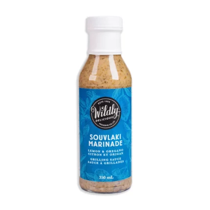 Wildly Delicious Souvlaki Marinade is a bright and herby Greek-style marinade with lemon, garlic, and oregano. Perfect for chicken, lamb, or pork souvlaki.