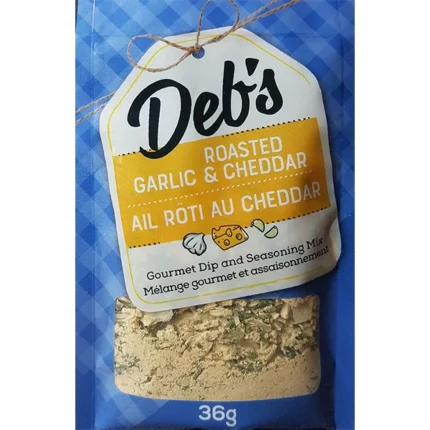 A rich and creamy blend of roasted garlic and cheddar that’s always a crowd-pleaser. One of our top-selling flavours for good reason!
