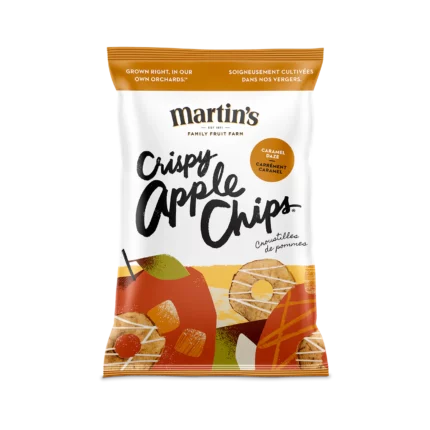 Caramel and apple were meant to be and these caramel daze apple chips take it up a notch with a smooth hint of vanilla and a touch of sea salt.