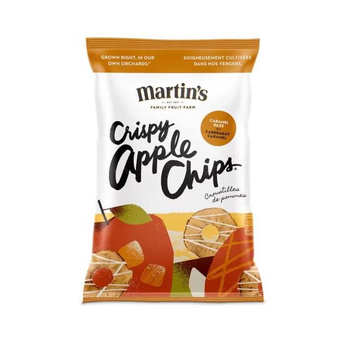 Caramel and apple were meant to be and these caramel daze apple chips take it up a notch with a smooth hint of vanilla and a touch of sea salt.