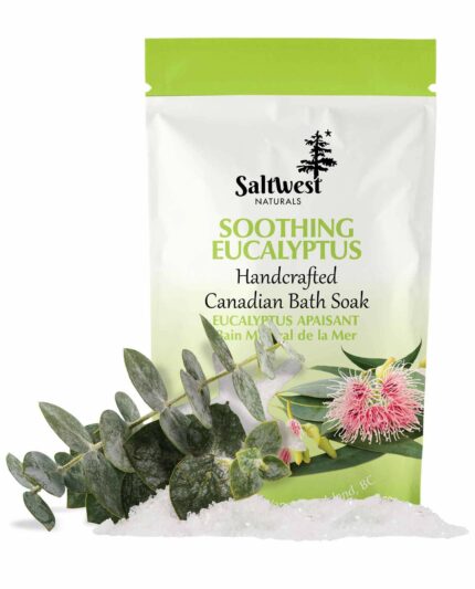 Relax, restore, and breathe easy with our Soothing Eucalyptus Bath Soak. A natural way to melt away stress and ease sore muscles.
