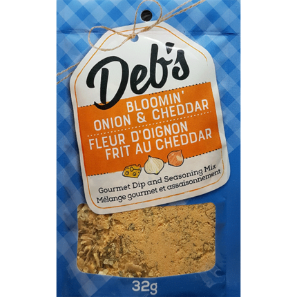 A savoury blend of cheddar and onion that’s perfect as a dip or a flavour boost for burgers, meatloaf, and more. One of our top sellers for good reason!