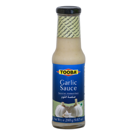 Try Tooba Garlic Sauce for a naturally spicy, flavour-packed boost to any dish. Made with real garlic and natural ingredients, it’s bold, healthy, and guilt-free.
