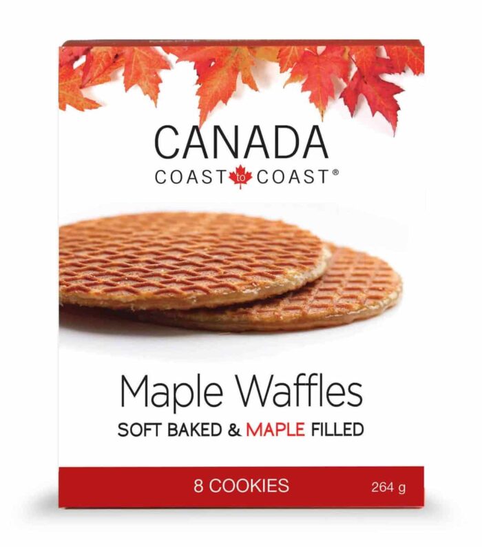Canada Coast to Coast Maple Waffle Cookies are soft, round waffle-style treats with a sweet, gooey maple syrup filling. A Canadian take on a classic.