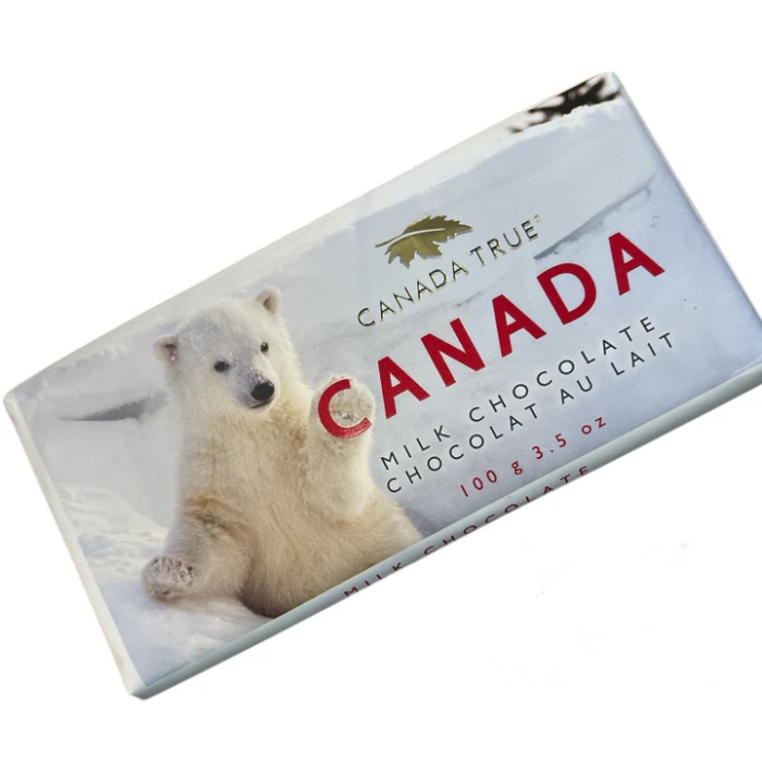 Canada True Milk Chocolate Bar is a rich, smooth milk chocolate bar. A perfect treat for chocolate lovers.
