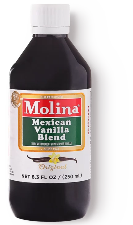 Add a splash of authentic flavour with Molina Mexican Vanilla Blend. Perfect for enhancing desserts, drinks, and everyday dishes.