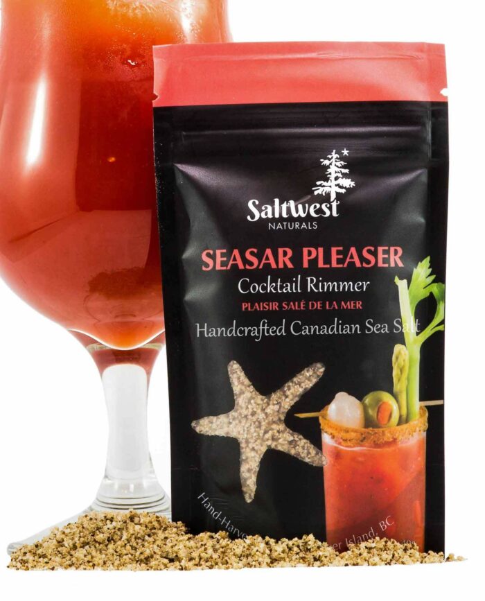 The ultimate Caesar cocktail companion! Seasar Pleaser Cocktail Rimmer adds bold, zesty flavour to your glass — and so much more.