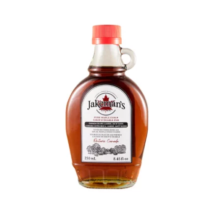 Discover the Sweet Taste of Tradition. Jakeman’s Maple syrup is 100% pure and sourced from local farms all over Ontario. The perfect breakfast companion.