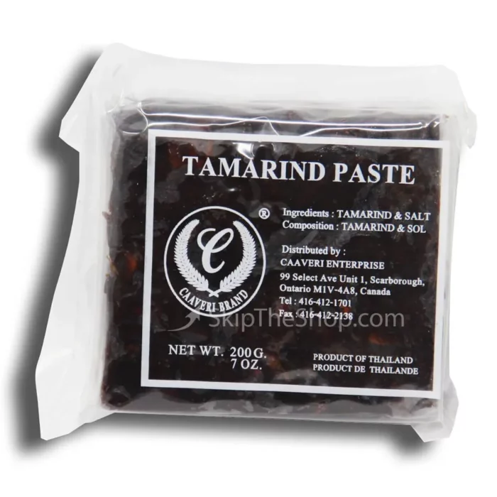 Caaveri Seedless Tamarind 400g delivers bold, tangy flavour that's perfect for chutneys, curries, soups, and sauces. Conveniently seedless and easy to use, it's a must-have for every spice lover’s kitchen.