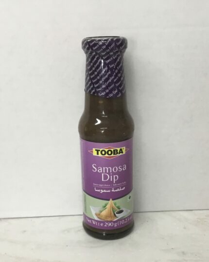 Tooba Samosa Dip Sauce delivers sweet, tangy flavour for dipping, snacks, appetizers, chutneys, and everyday savoury meals.