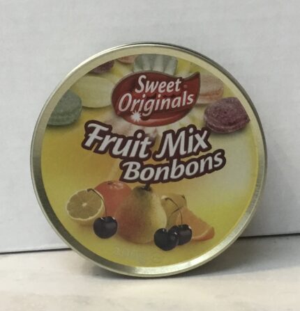 Sweet Originals Fruit Mix Bonbons are nostalgic fruit-flavoured hard candies with a sweet and tangy taste, perfect for everyday treats.