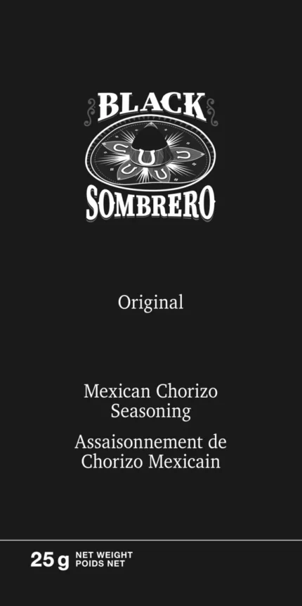 This Original Chorizo Seasoning is authentic, full-bodied Mexican chorizo seasoning with bold, traditional flavour—no heat, just pure taste.