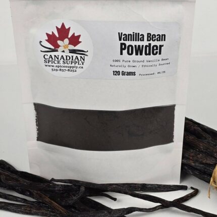 Vanilla powder is superb for flavouring dry baking mixes. It adds a beautiful flavour and natural vanilla fleck to ice cream, baking, and more!