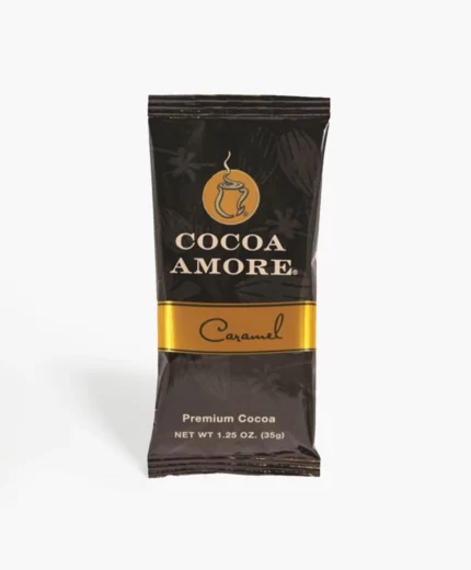 The gooey, sweetness of buttery caramel blended together with rich milk chocolate cocoa leaves you wanting more. Just add water to this caramel cocoa mix!