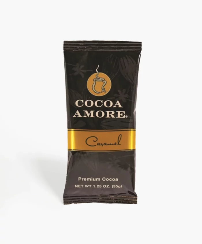 The gooey, sweetness of buttery caramel blended together with rich milk chocolate cocoa leaves you wanting more. Just add water to this caramel cocoa mix!