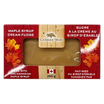 Canada True Maple Syrup Cream Fudge is perfect for using in brownies, on charcuterie boards, just for snacking, or as the perfect gift.