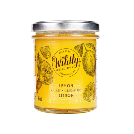 Wildly Delicious Lemon Fruit Curd delivers smooth, bright citrus flavour perfect for baking, desserts, breakfast spreads, and gourmet entertaining.