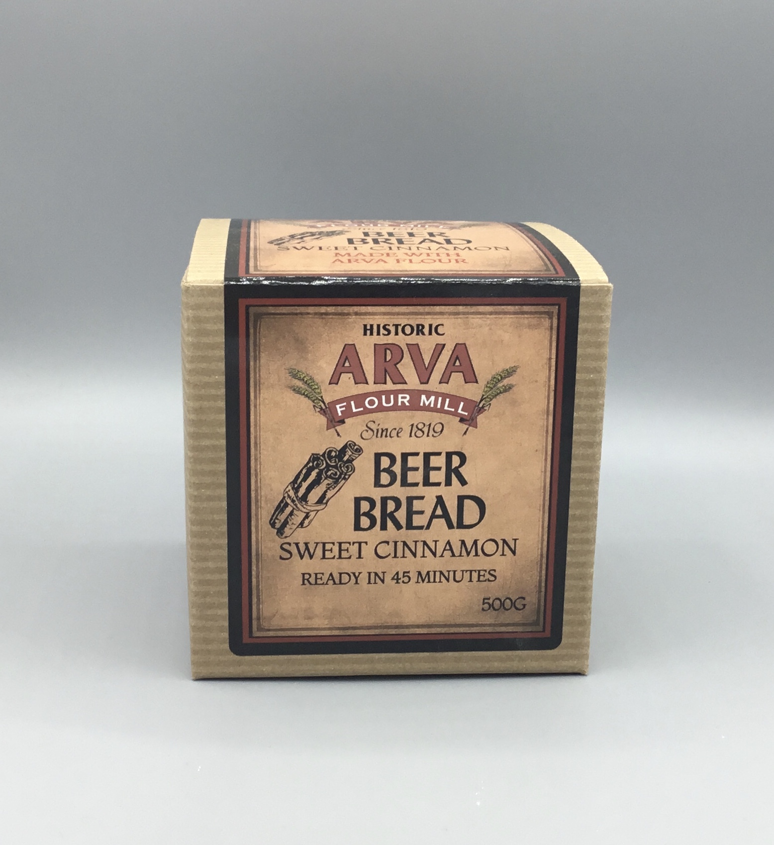 Arva Cinnamon Sweet Cinnamon Beer Bread bakes in just 45 minutes with this easy Arva Flour Mill mix, and is perfect for breakfast, brunch, desserts, and gifts.