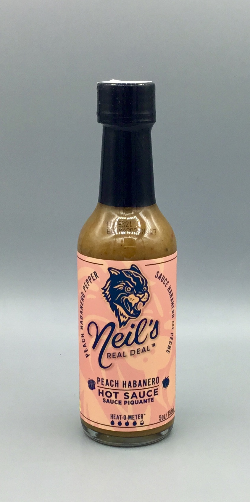 Habanero Peach Neil's Peach Habanero Hot Sauce combines sweet peaches and habanero heat for meats, cheeses, spreads, BBQ, appetizers and even desserts.