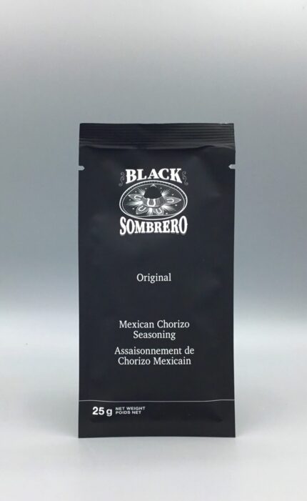 Original Mexican Chorizo Seasoning adds bold Mexican flavour to homemade chorizo, tacos, burritos, eggs, rice, beans and vegetables.