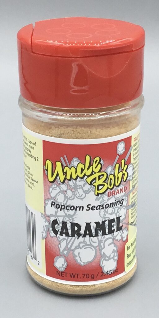 UNCLE BOB'S CARAMEL POPCORN SEASONING Troyer's Spices