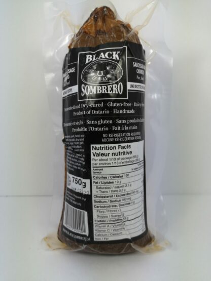Black Sombrero Summer Sausage