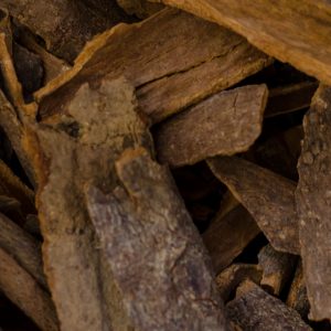 Cassia cinnamon bark is typically harvested from the outer bark of the cassia tree. It can be ground into a fine powder for use in baking and cooking.